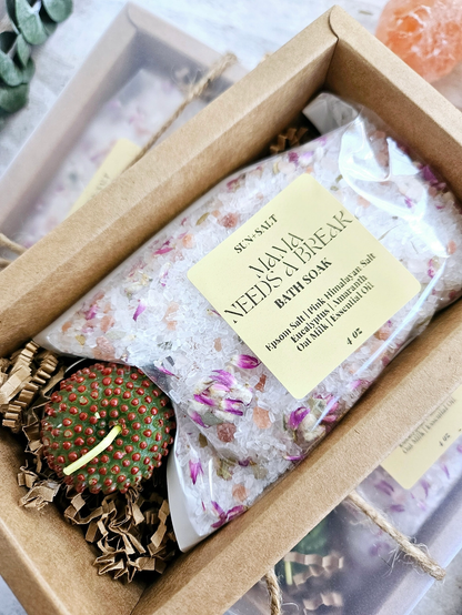 A Little Me Time| Mother’s Day Self Care Gift Box | Relaxing Spa Gift Set for Mom